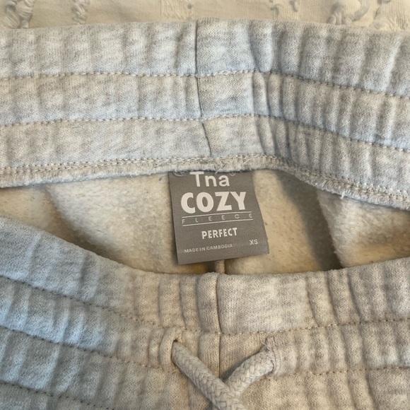 TNA COZY FLEECE PERFECT SWEATPANT - Picture 5 of 7
